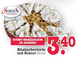 Rhabarbertorte mit Baiser Angebote von Scheck-In Manufaktur bei E center Rastatt für 3,40 €