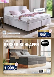 Aktueller Möbel Inhofer Prospekt mit Bodenbelag, "BETTEN VIELFALT", Seite 6