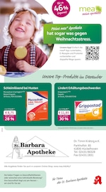 mea - meine apotheke Apotheken Prospekt der aktuellen Woche mit 4 Seiten, gültig von 01.12.2025 bis 31.12.2025, in Hückelhoven und Umgebung Aktueller mea - meine apotheke Apotheken Prospekt in Hückelhoven und Umgebung, "Unsere Dezember-Angebote" mit 4 Seiten, 01.12.2025 - 31.12.2025