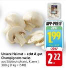 Champignons weiss bei E center im Nagold Prospekt für 1,99 €