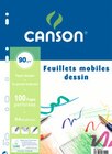 Bloc de feuilles à dessin - Canson en promo chez Monoprix Bloc de feuilles à dessin - Canson dans le catalogue Monoprix