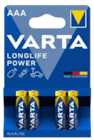 Longlife-Power-Batterien Angebote von Varta bei E center Karlsruhe für 1,11 €