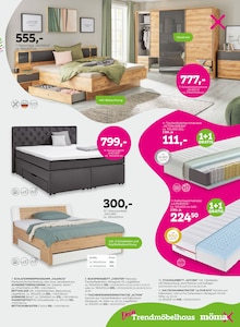 Matratze im aktuellen mömax Prospekt (Augsburg) Matratze im mömax Prospekt "bis zu 20% mit deinem Trendbonus sparen" mit 16 Seiten (Augsburg)