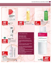 Promos Masque Visage Bio dans le catalogue "Parapharmacie" de Carrefour à la page 9