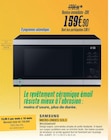 Micro-ondes solo - SAMSUNG - Proxi Confort à Saint-Priest Micro-ondes solo - SAMSUNG en promo chez Proxi Confort Saint-Priest à 159,90 €