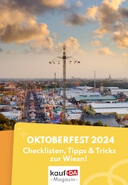 kaufDA Magazin Prospekt für München: "Oktoberfest Ratgeber", 1 Seite, 06.09.2024 - 06.10.2024