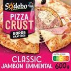 Pizza crust classic jambon emmental - SODEBO en promo chez Intermarché Clichy à 3,09 €