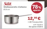 Stielkasserolle »Collexio« Angebote von Silit bei E center Chemnitz für 12,99 €