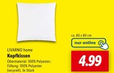 Kopfkissen im Angebot bei Lidl in Minden Kopfkissen Angebote von LIVARNO home bei Lidl Minden für 4,99 €
