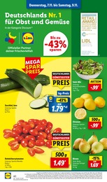 Lidl Birnen im Prospekt 