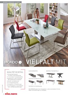 Tisch im Möbel Martin Prospekt "WOHLFÜHL-ESSZIMMER 2024" mit 24 Seiten (Saarbrücken)