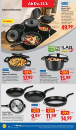 Lidl Pfanne im Prospekt 