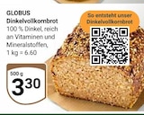 Dinkelvollkornbrot Angebote von Globus bei GLOBUS Braunschweig für 3,30 €