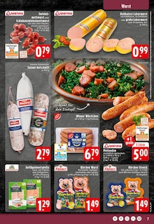 Wurst im EDEKA Prospekt "Aktuelle Angebote" mit 24 Seiten (Osnabrück)