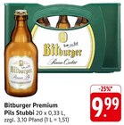 Aktuelle Bitburger Angebote bei E center in Filderstadt Aktuelles Premium Pils Stubbi Angebot bei E center in Filderstadt ab 9,99 €