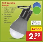 Aktuelle LED-Lampe Angebote bei Netto Marken-Discount in Frankfurt (Main) Aktuelles LED Camping-Lampe Angebot bei Netto Marken-Discount in Frankfurt (Main) ab 2,99 €