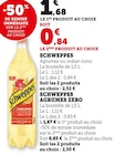 Super U Vergèze - Promo Schweppes Promo Schweppes à 0,84 € dans le catalogue Super U à Vergèze
