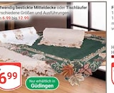 Aufwendig bestickte Mitteldecke oder Tischläufer bei GLOBUS im Prospekt "" für 6,99 €