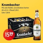 Getränke Hoffmann Panketal - Krombacher Angebot im Prospekt Krombacher bei Getränke Hoffmann im Panketal Prospekt für 15,99 €
