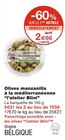 Olives manzanilla à la méditerranéenne - l’atelier Blini à 2,66 € dans le catalogue Monoprix