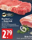 Roastbeef als Rumpsteak Angebote von Deutsches Jungbullenfleisch bei EDEKA Bielefeld für 2,79 €