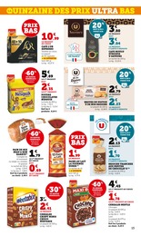 Prix et réduction Café Moulu dans le prospectus Super U en cours Offre Café Moulu dans le catalogue Super U du moment à la page 15
