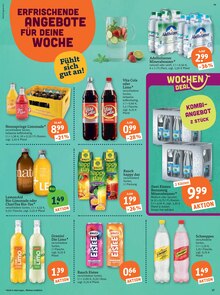 Wasser im aktuellen tegut Prospekt (Erfurt) Wasser im tegut Prospekt "tegut… gute Lebensmittel" mit 23 Seiten (Erfurt)