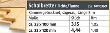Schalbretter Fichte/Tanne bei BAUHAUS in Darmstadt Schalbretter Fichte/Tanne im Angebot bei BAUHAUS Darmstadt für 3,15 €