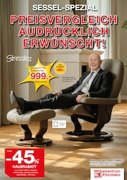 Möbelzentrum Pforzheim Prospekt: "Sessel-Spezial", 8 Seiten, 12.12.2025 - 27.12.2025