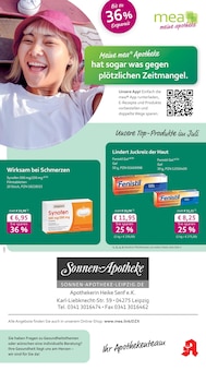 Aktueller mea - meine apotheke Prospekt "Unsere Juli-Angebote" Aktueller mea - meine apotheke Prospekt