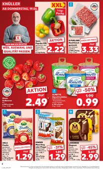Kaufland Prospekt der KW 26 "Aktuelle Angebote" Aktueller Kaufland Prospekt "Aktuelle Angebote" Seite 2 von 52 Seiten