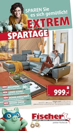 Aktueller Polstermöbel Fischer Möbel & Einrichtung Prospekt in Bad Endorf und Umgebung, "EXTREM SPARTAGE" mit 36 Seiten, 21.09.2025 - 28.09.2025