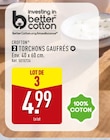 Torchons gaufrés - CROFTON dans le catalogue Aldi