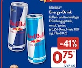 Energy-Drink von Red Bull im aktuellen ALDI SÜD Prospekt