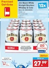 White Straight Bourbon Whiskey & Cola von Jim Beam im aktuellen Netto Marken-Discount Prospekt für 27,99 €