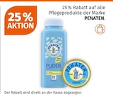 Baby im Müller Prospekt 25 % Rabatt von Penaten im aktuellen Müller Prospekt