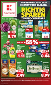 Kaufland Supermarkt Prospekt der aktuellen Woche mit 80 Seiten, gültig von 05.10.2026 bis 07.10.2026, in Wusterwitz und Umgebung Aktueller Kaufland Supermarkt Prospekt in Wusterwitz und Umgebung, "Hier bin ich richtig" mit 80 Seiten, 05.10.2026 - 07.10.2026