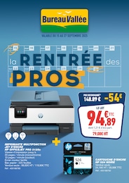 Catalogue Librairies & Culture de Bureau Vallée à Barberaz Prospectus Bureau Vallée à Barberaz, "la RENTRÉE des PROS", 16 pages, 15/09/2025 - 27/09/2025