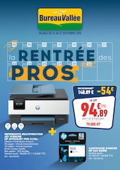 Catalogue Librairies & Culture Bureau Vallée en cours à Trévenans et alentours, "la RENTRÉE des PROS", 16 pages, 15/09/2025 - 27/09/2025
