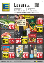 Aktueller EDEKA Discounter Prospekt in Datteln und Umgebung, "Aktuelle Angebote" mit 26 Seiten, 09.02.2026 - 14.02.2026