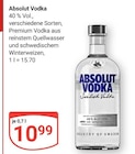 Aktuelle Wodka Angebote bei GLOBUS in Wiesbaden Aktuelles Absolut Vodka Angebot bei GLOBUS in Wiesbaden ab 10,99 €