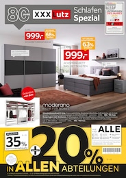 Boxspringbett im XXXLutz Möbelhäuser Prospekt Schlafen Spezial auf S. 1