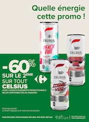 Promos Boisson Énergétique dans le catalogue "J’peux pas, J’ai promos !" de Carrefour Proximité à la page 13