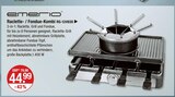 Raclette- / Fondue-Kombi RG-124930 von Emerio im aktuellen V-Markt Prospekt für 44,99 €