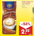 Aktuelle Milch Angebote bei Netto Marken-Discount in Hamm Aktuelles Krüger Cappuccino oder Eiskaffee Angebot bei Netto Marken-Discount in Hamm ab 2,22 €