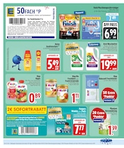 Waschmittel im EDEKA Prospekt in Passau Aktueller EDEKA Prospekt mit Waschmittel, "Wir lieben Lebensmittel.", Seite 22