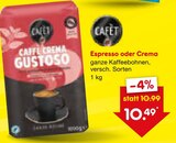 Espresso oder Crema Angebote von Cafet bei Netto Marken-Discount Rottenburg für 10,49 €