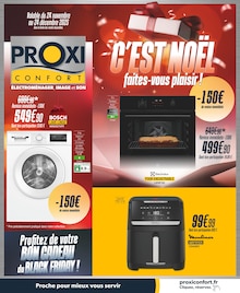 Prospectus Proxi Confort à Louzac-Saint-André, "C'EST NOËL faites-vous plaisir !", 4 pages de promos valables du 24/11/2025 au 24/12/2025