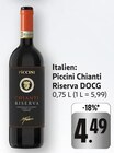 Chianti Riserva DOCG Angebote von Piccini bei E center Böblingen für 4,49 €