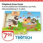 Pittiplatsch Erstes Puzzle im Angebot bei GLOBUS in Halle Pittiplatsch Erstes Puzzle Angebote von Trotsch Verlag bei GLOBUS Halle für 7,95 €
